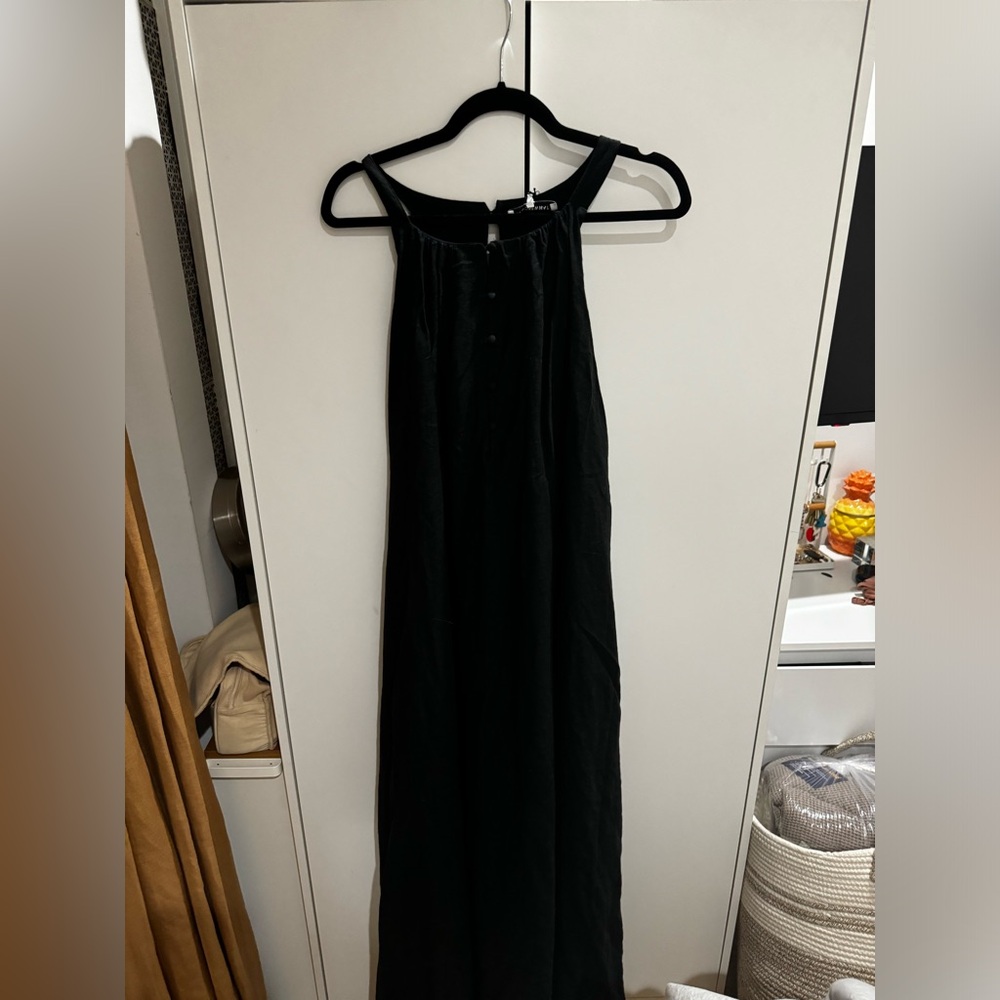 NWT A-Line Linen Maxi Dress WeWoreWhat